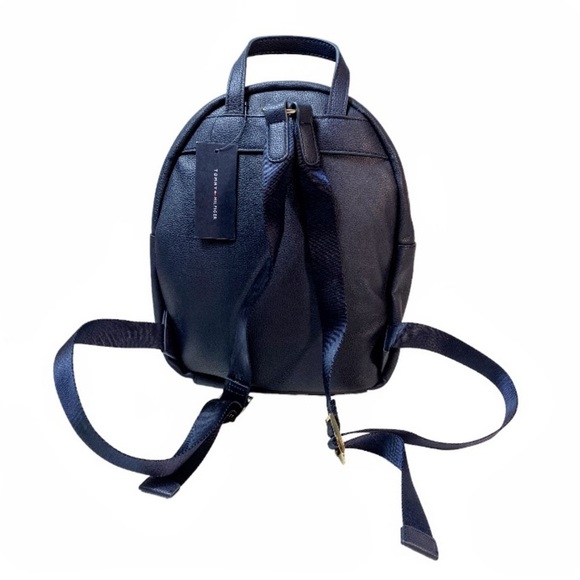 NWT Tommy Hilfiger Red & Blue Medium Backpack With Pouch - Picture 5 of 16